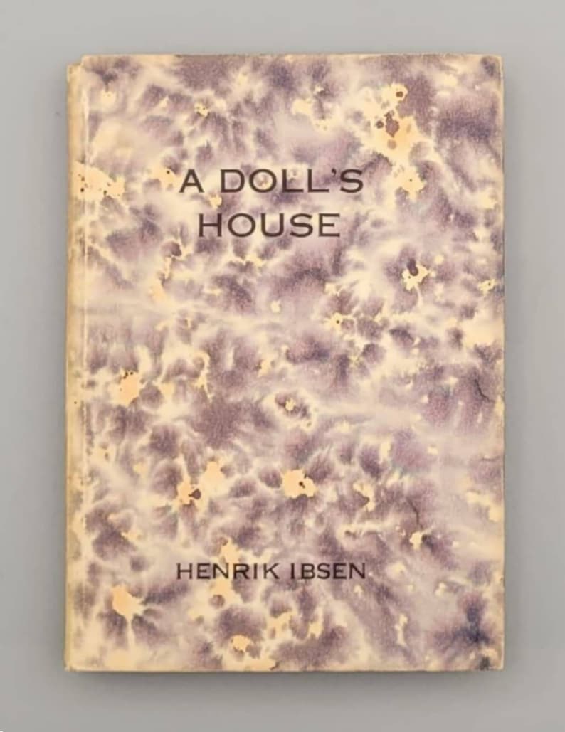 Henrik Ibsen A Doll's House Vintage Miniature Hardcover Etsy