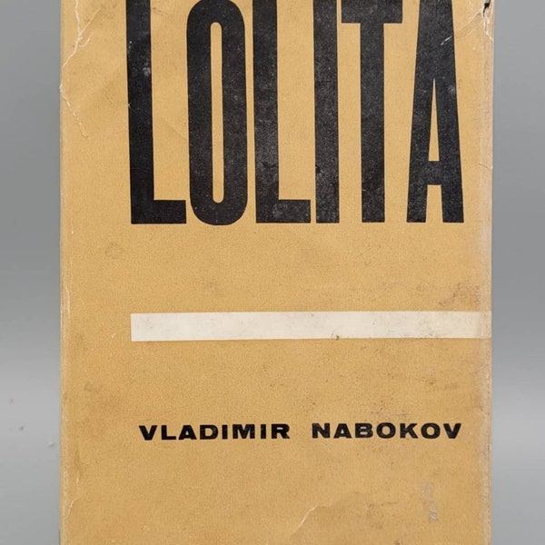 Vladimir Nabokov, Lolita, Rare Vintage 1st Edition Book w/ Dust Jacket (1959)