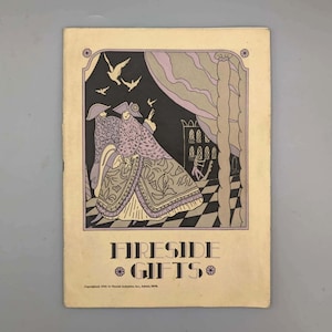 Fireside Industries, Fireside Gifts, Rare Vintage Art Deco Illustrated Mail Order Catalog (1928)