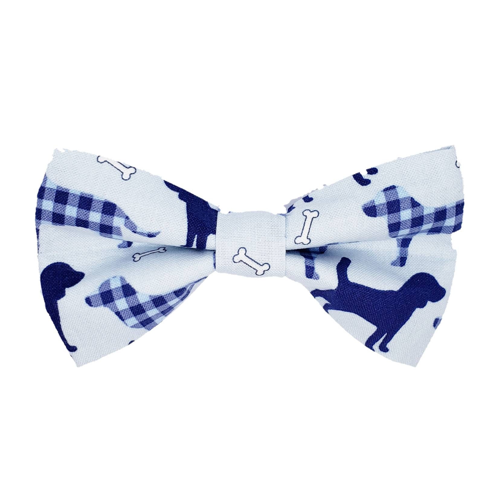 boy dog bows