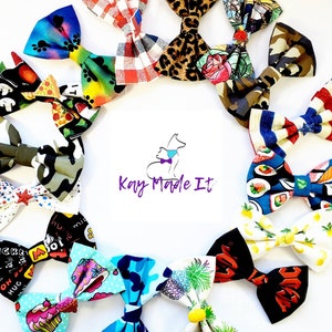 Dog Bow Tie | Cat Bow Tie | Dog Collar Bow Tie | Cat Collar Bow Tie | Pet Bow Tie