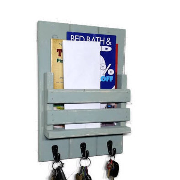 Mail and Key Holder Etsy