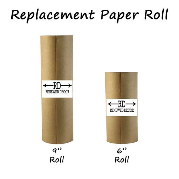 Replacement PaperRoll, Memo Paper Roll for Renewed Decor