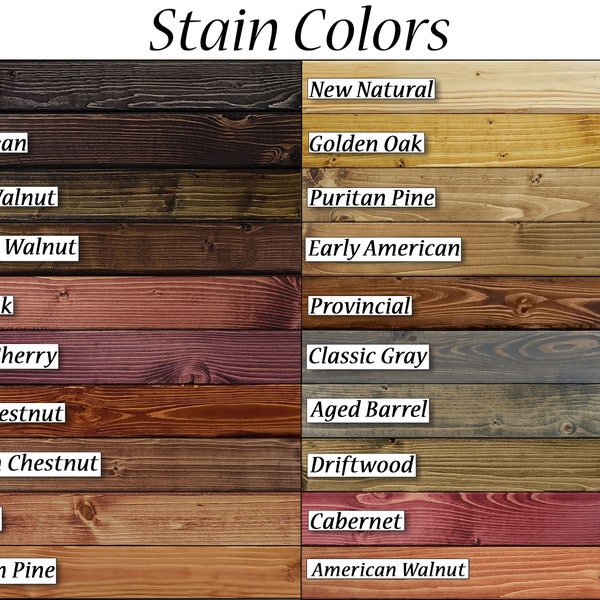 Renew Decor Stain Sample / Wood Tile Samples