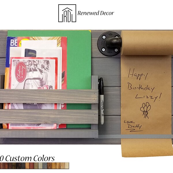 Hanging Note Roll Etsy