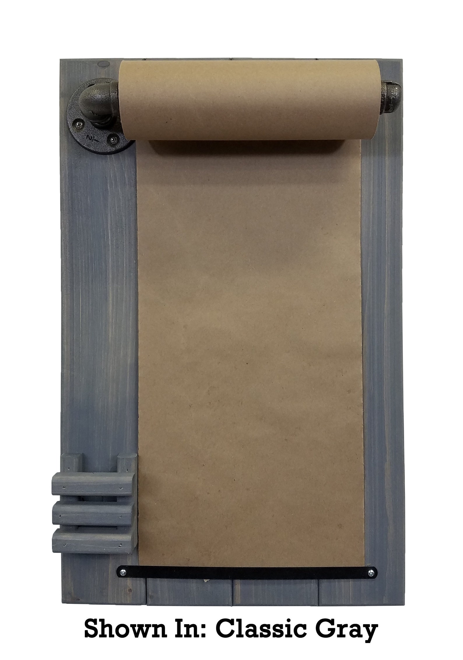 Rydal Wooden Memo Paper Roll Holder 20 Stain Colors Grocery Etsy