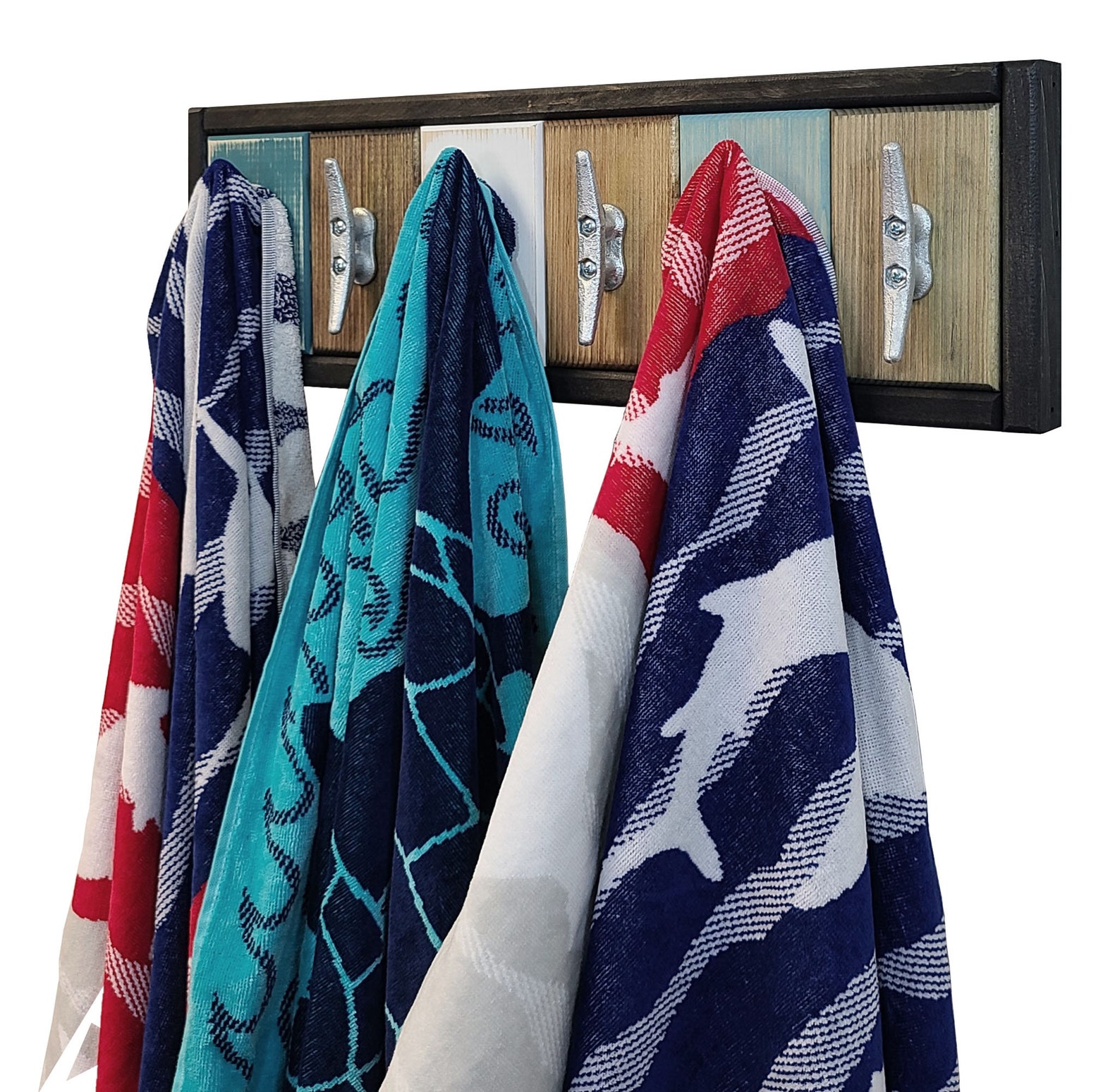 Stone Harbor Boat Cleat Wall Hook Rack Customizable Home Etsy