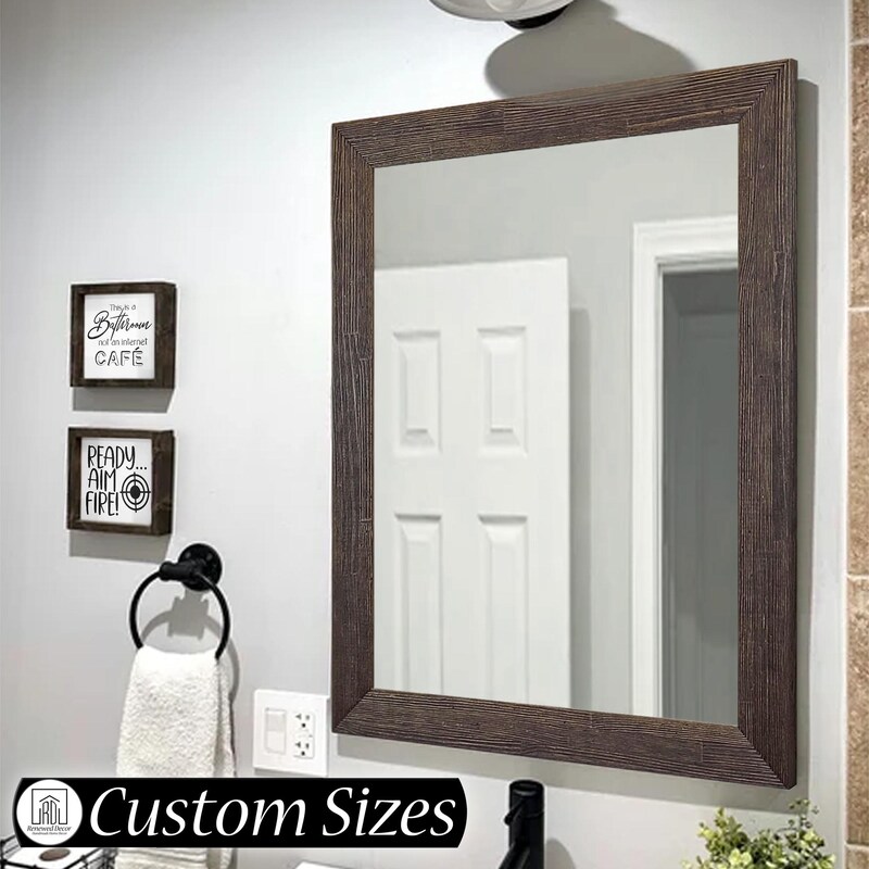 Antique Bathroom Mirror - Etsy