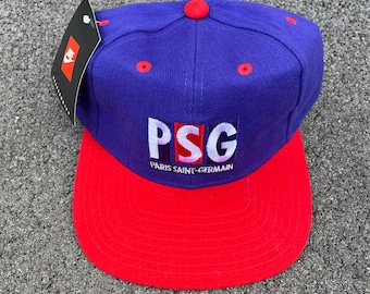 Very rare vintage nike hat cap psg football 80s new VHTF!