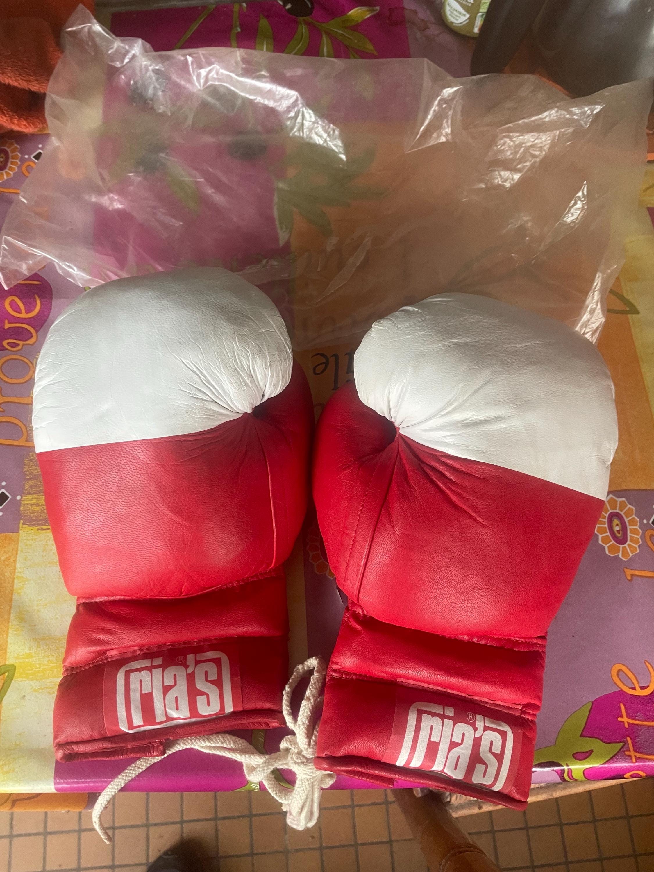 Rare vintage gloves hungary boxing boxing leather leather RIA’S 80s new new