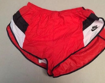 Very Rare!!Vintage Short Shorts Nike Running Sprinter Course 80s New!New!VHTF!!