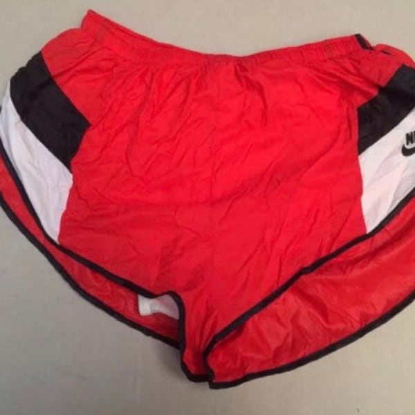 Very Rare!!Vintage Short Shorts Nike Running Sprinter Course 80s Neuf!New!VHTF!!