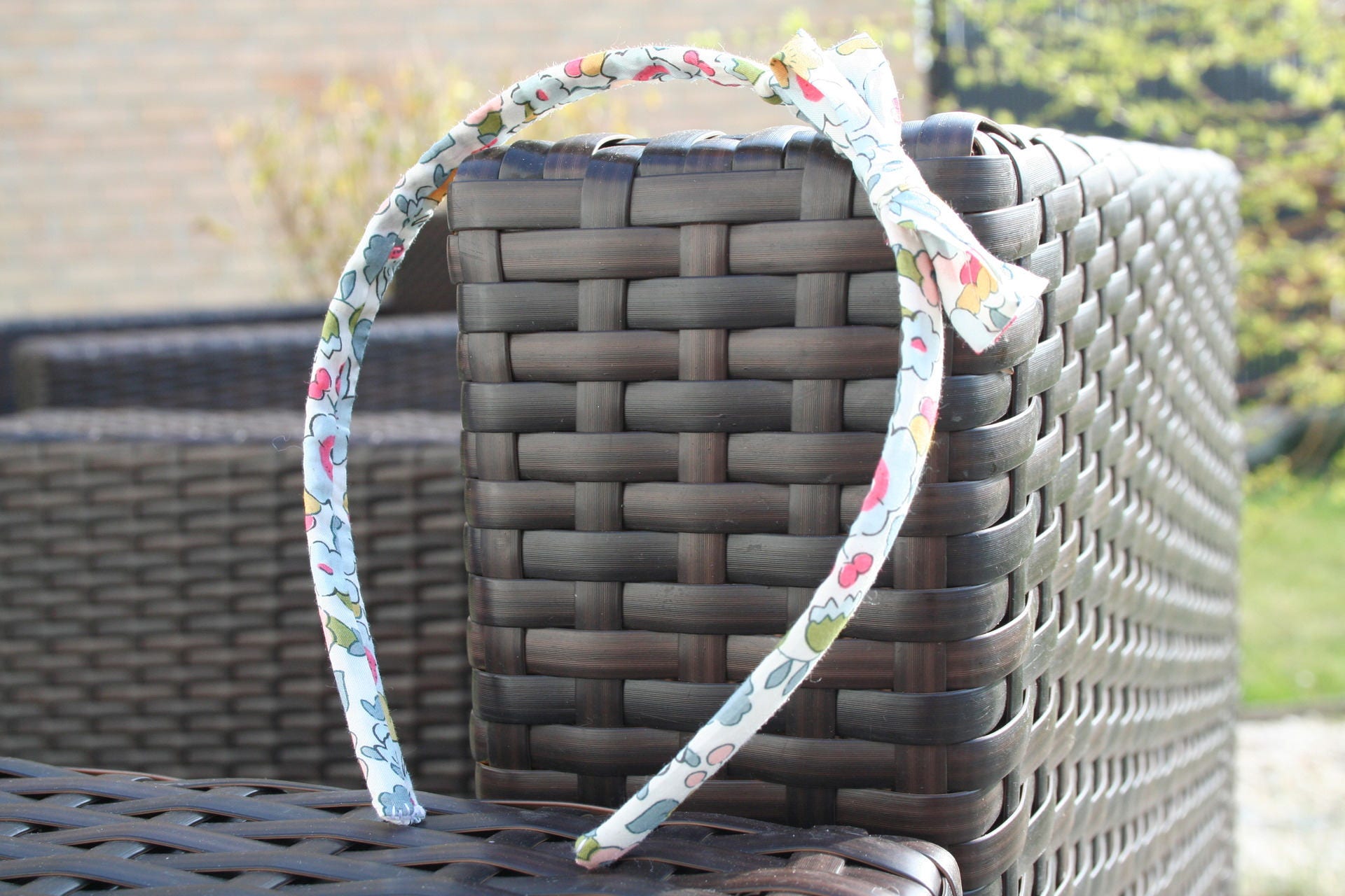 Serre Tête en Liberty Pour Petite Fille