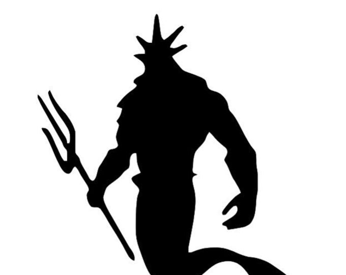 Pack of 3 King Neptune Stencils, Made from 4 Ply Mat Board 16x20, 11x14 and 8x10 -Package includes One of Each Size