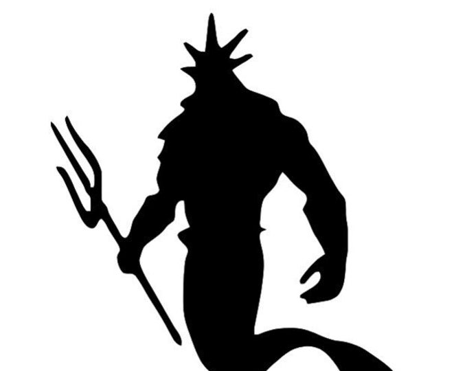 Pack of 3 King Neptune Stencils Made from 4 Ply Mat Board, 18x24, 16x20 and 11x14 -Package includes One of Each Size