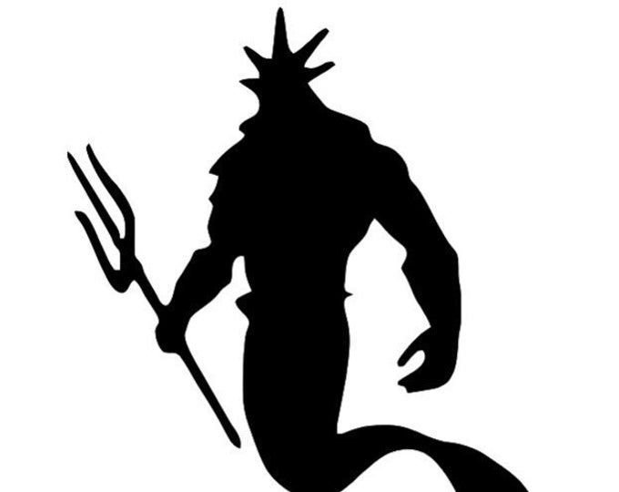 Pack of 3 King Neptune Stencils Made from 4 Ply Mat Board, 11x14, 8x10 and 5x7 -Package includes One of Each Size