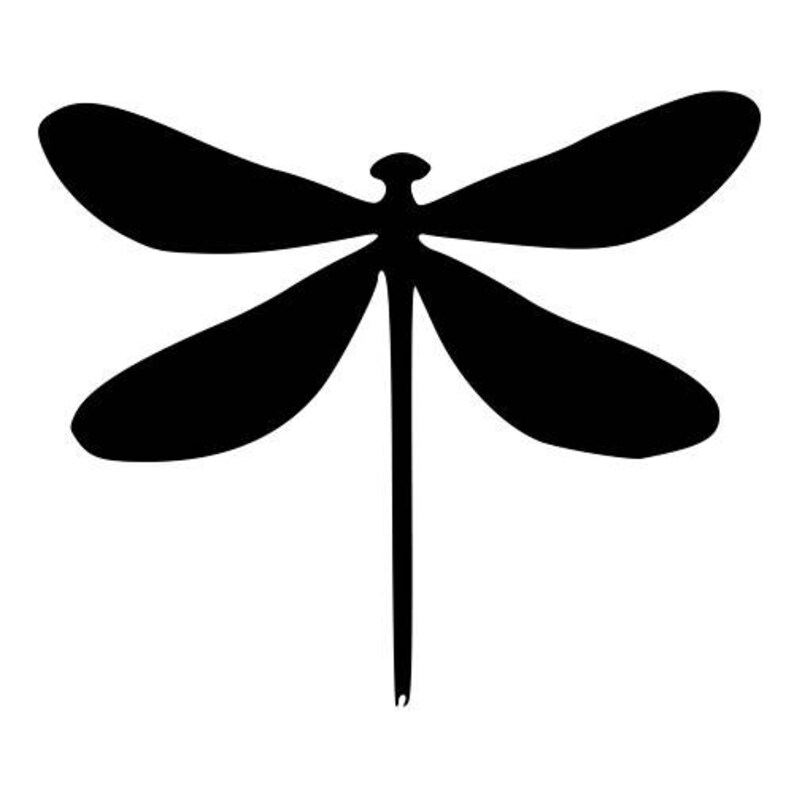 pack of 3 dragonfly stencils 11x14 8x10 and 5x7 made from 4 etsy