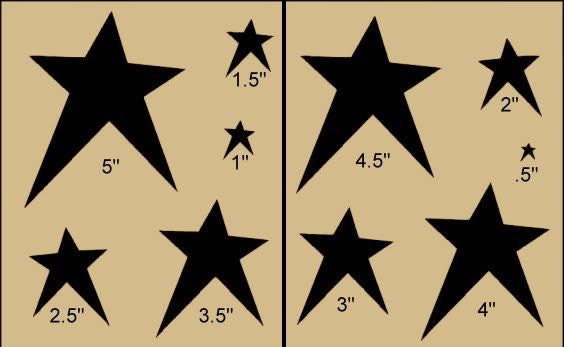 Star Stencils