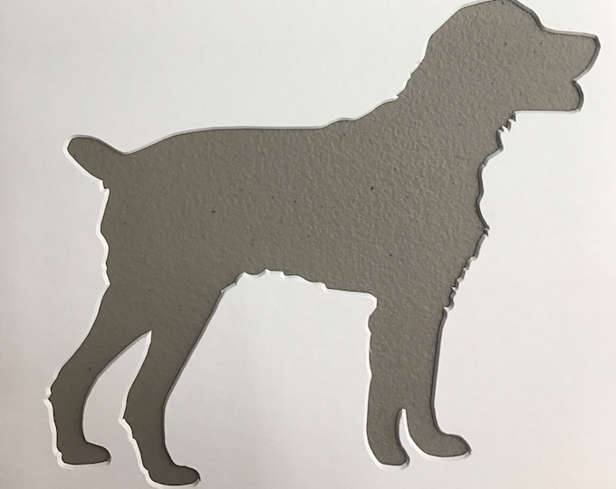 Springer Spaniel Stencil Made from 4 Ply Mat Board-Choose a Size-From 5x7 to 24x36