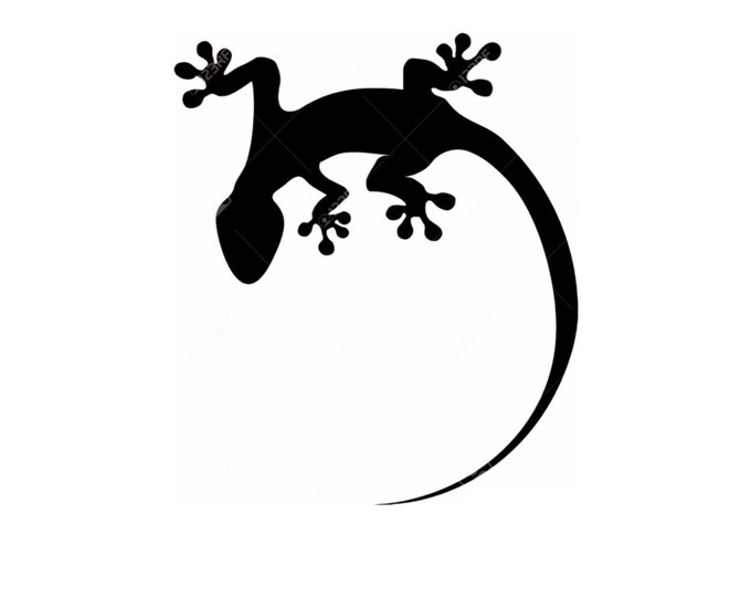 Pack of 3 Lizard Stencils Made from 4 Ply Mat Board, 11x14, 8x10 and 5x7 -Package includes One of Each Size