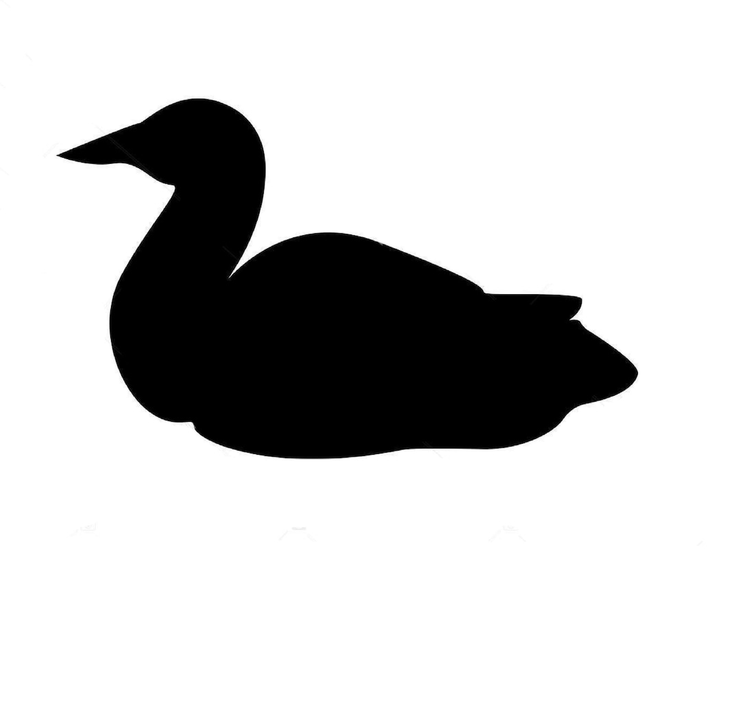 Loon Style 2 Stencil Made From 4 Ply Mat Board-choose a Size-from 5x7 ...