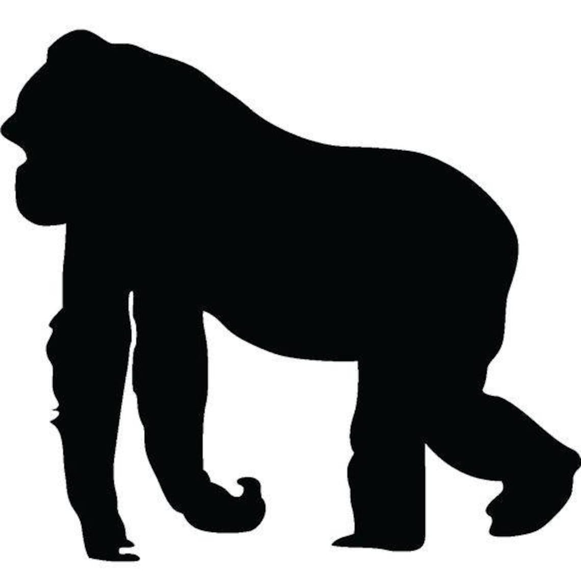 Pack of 3 Gorilla Stencils Made from 4 Ply Mat Board 16x20 | Etsy
