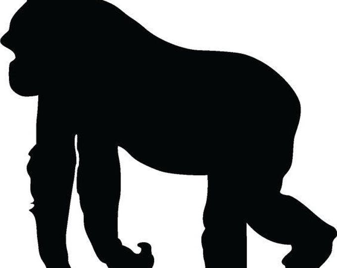 Pack of 3 Gorilla Stencils Made from 4 Ply Mat Board 16x20, 11x14, 8x10 -Package includes One of Each Size