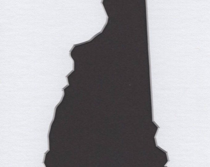 Pack of 3 New Hampshire State Stencils, Made from 4 Ply Mat Board 18x24, 16x20 and 11x14