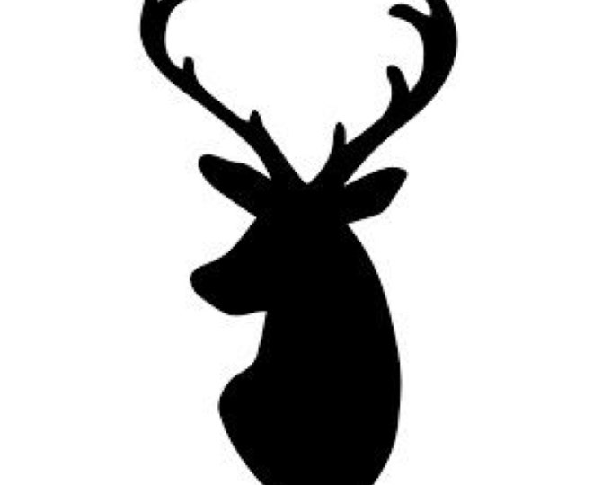 Deer Stencil Made from 4 Ply Mat Board-Choose a Size-From 5x7 to 24x36