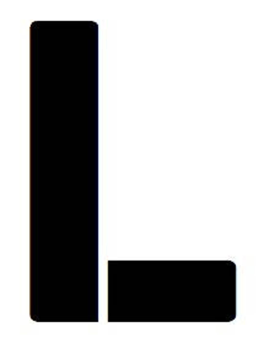 letter-l-stencil-made-from-4-ply-mat-board-etsy