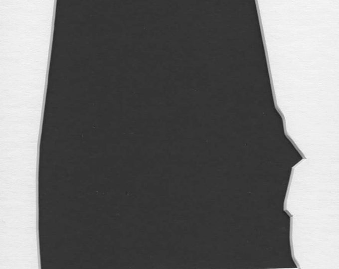 Alabama State Stencil Made from 4 Ply Mat Board-Choose a Size-From 5x7 to 24x36