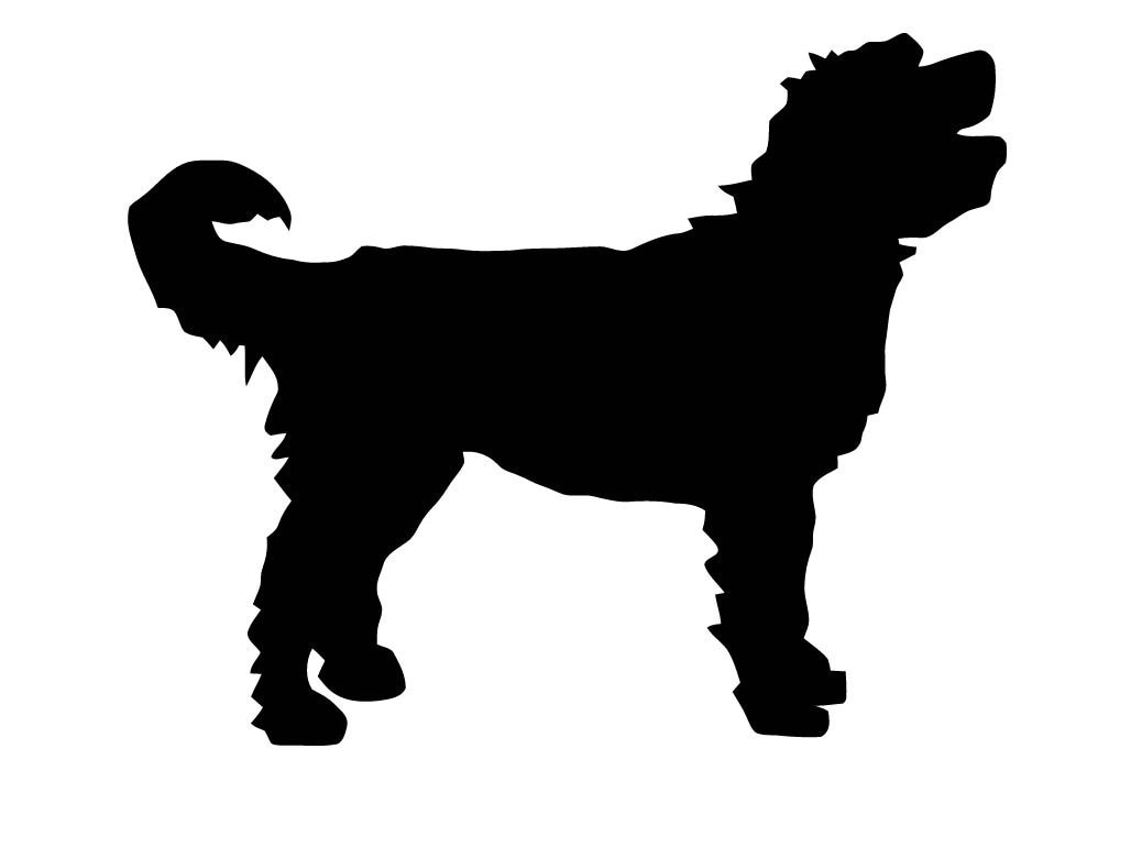 Goldendoodle Stencil Made From 4 Ply Mat Board Choose A Size From 5x7 goldendoodle-stencil-made-from-4-ply-mat-board-choose-a-size-from-5x7