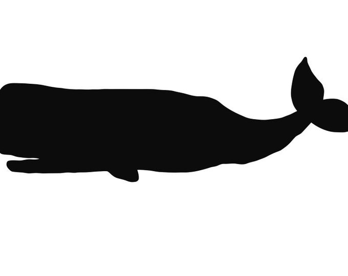 Pack of 3 Whale Stencils, 16x20, 11x14 and 8x10 Made From 4 Ply Matboard -Package includes One of Each Size