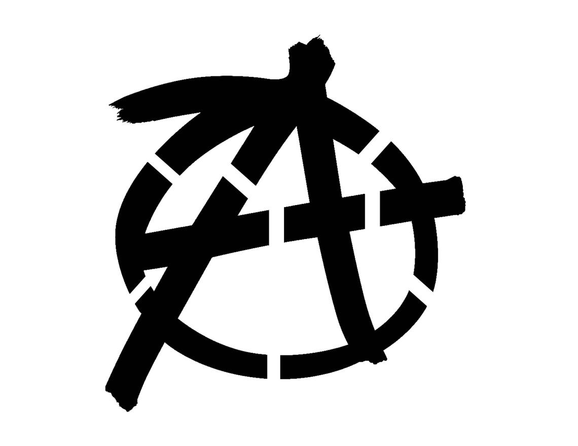 Тату горшка анархия эскиз