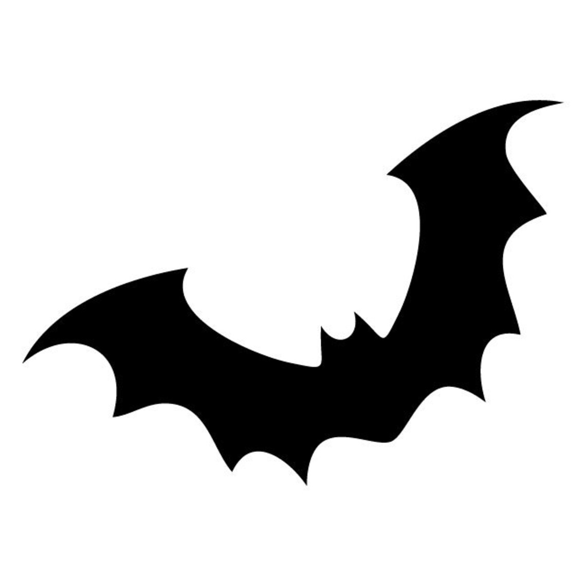 Bat Stencil Made From 4 Ply Mat Board-choose a Size-from 5x7 - Etsy