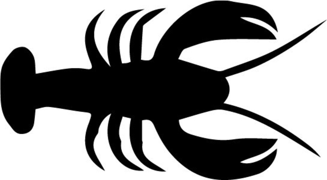 Lobster Style 2 Stencil Made From 4 Ply Mat Board-choose a Size-from