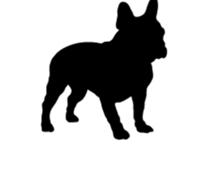 Boston Terrier Stencil Made from 4 Ply Mat Board-Choose a Size-From 5x7 to 24x36