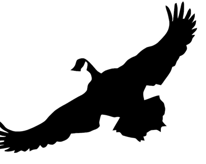 Pack of 3 Flying Grouse Stencils Made from 4 Ply Mat Board, 11x14, 8x10 and 5x7 -Package includes One of Each Size