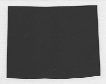 Wyoming State Stencil Made from 4 Ply Mat Board-Choose a Size-From 5x7 to 24x36