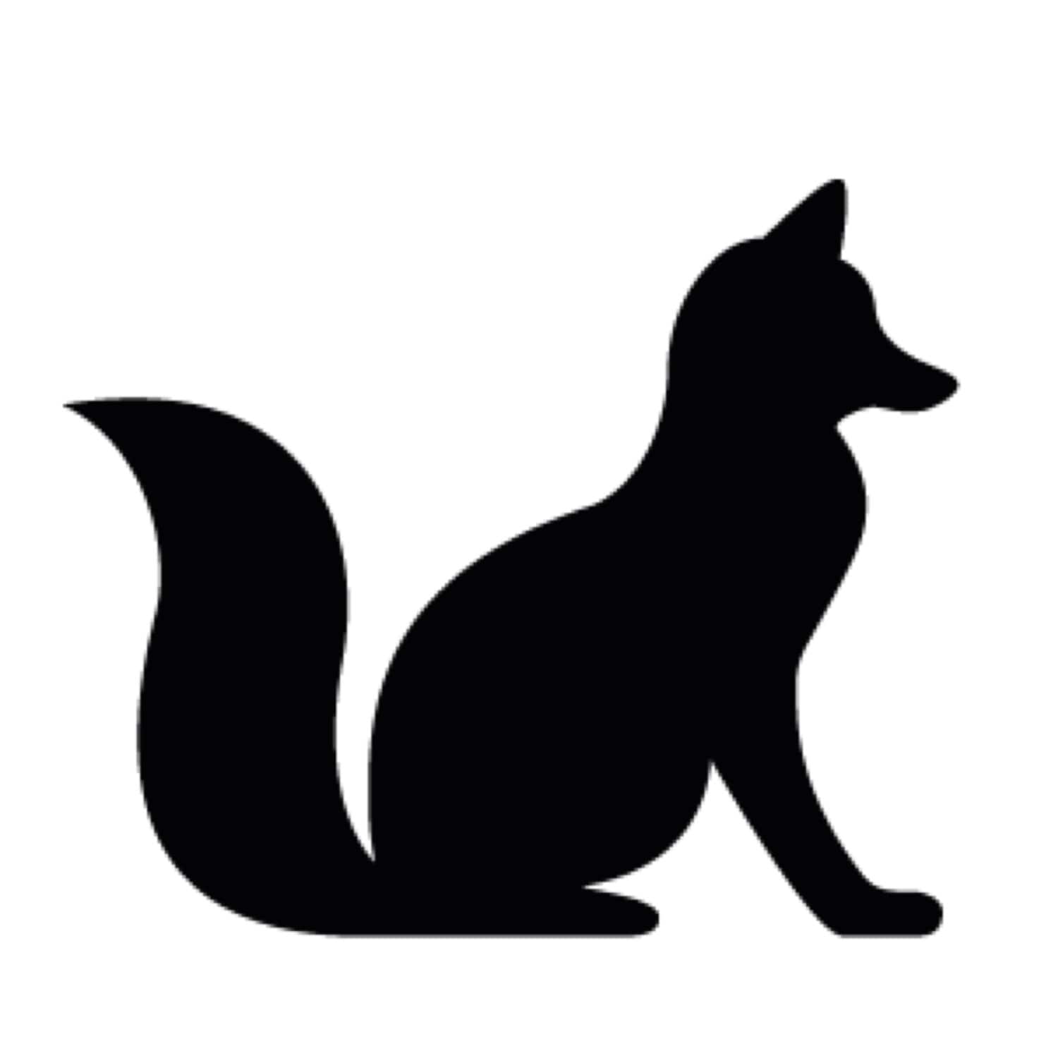 Buy Fox Stencil Made From 4 Ply Mat Board-choose a Size-from 5x7 to 24x36  Online in India - Etsy