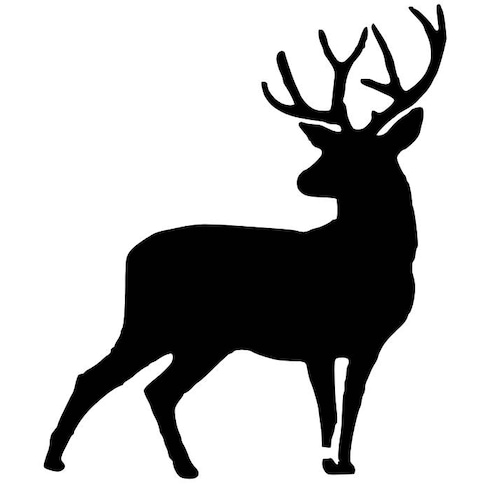 Full Deer-buck Stencil Made From 4 Ply Mat Board-choose a - Etsy