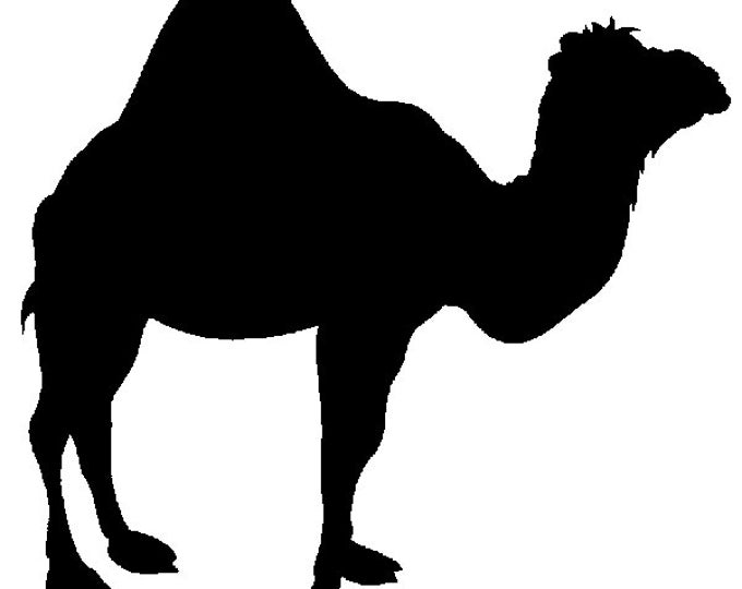 Camel Stencil Made from 4 Ply Mat Board-Choose a Size-From 5x7 to 24x36