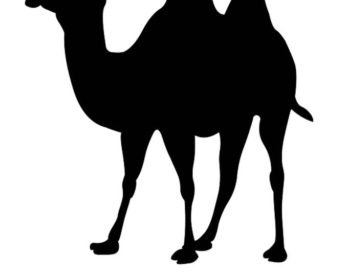 Pack of 3 Camel 2 Stencils Made from 4 Ply Mat Board, 11x14, 8x10 and 5x7 -Package includes One of Each Size