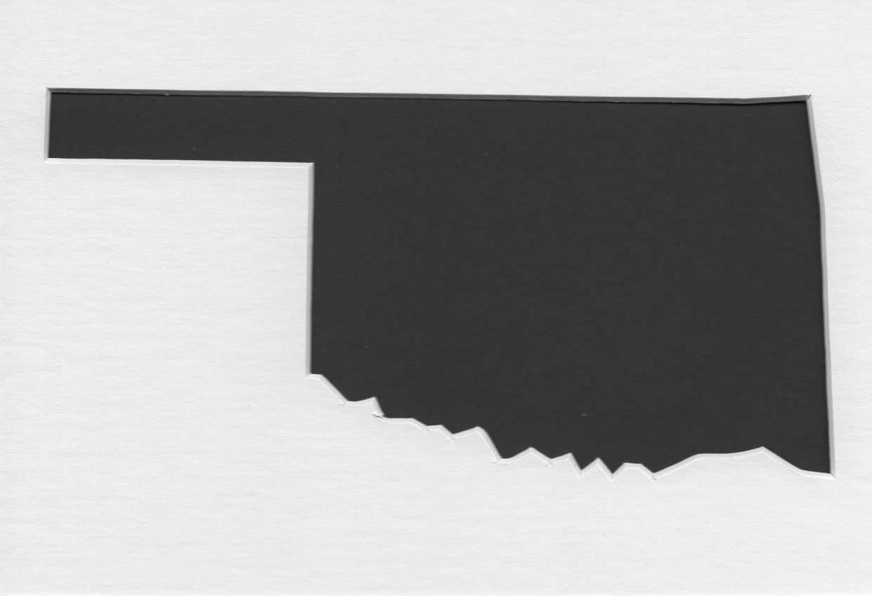 Oklahoma State Stencil Made From 4 Ply Mat Board Choose A Size From 5x7 Oklahoma State Stencil Made From 4 Ply Mat Board Choose A Size From 5x7