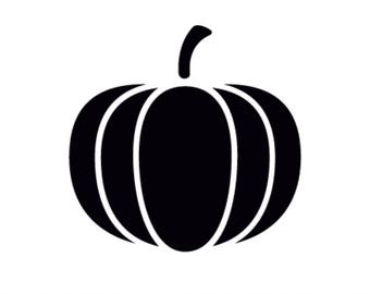 Pumpkin Style 2 Stencil Made from 4 Ply Mat Board