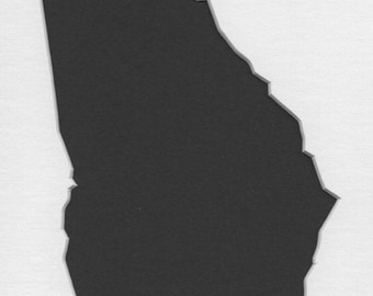 Pack of 3 Georgia State Stencils,Made from 4 Ply Mat Board 16x20, 11x14 and 8x10 -Package includes One of Each Size