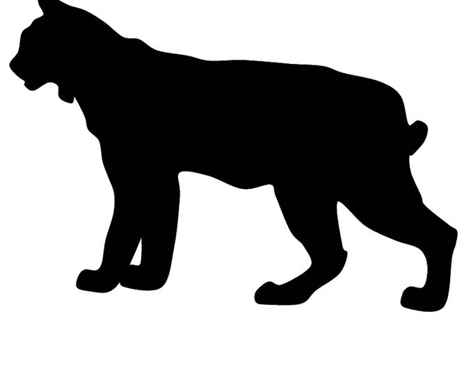 Pack of 3 Bobcat Stencils Made from 4 Ply Mat Board 16x20, 11x14, 8x10 -Package includes One of Each Size