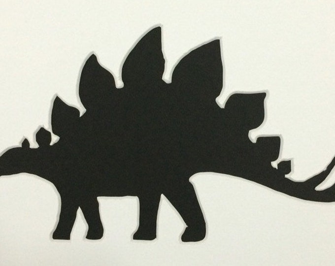 Stegasaurus Stencil Made from 4 Ply Mat Board-Choose a Size-From 5x7 to 24x36