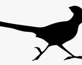 Roadrunner Stencil Made from 4 Ply Mat Board-Choose a Size-From 5x7 to 24x36