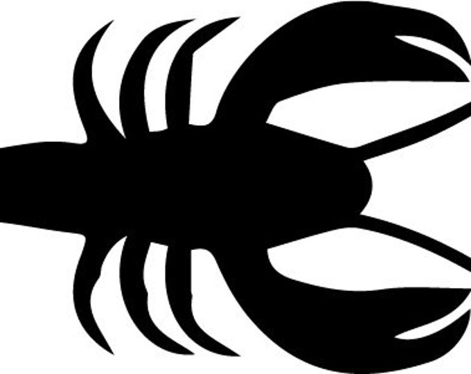 Pack of 3 Lobster Style 2 Stencils Made from 4 Ply Mat Board, 11x14, 8x10 and 5x7 -Package includes One of Each Size